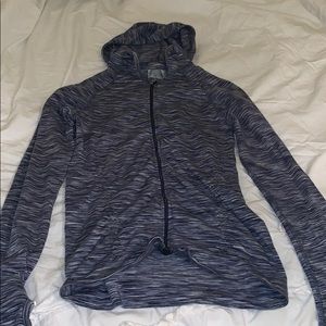 Athleta blue zip up!
